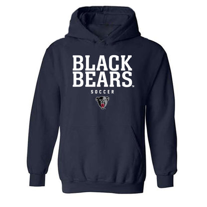 Maine - NCAA Women's Soccer : Isabella Meadows - Classic Fashion Shersey Hooded Sweatshirt-0