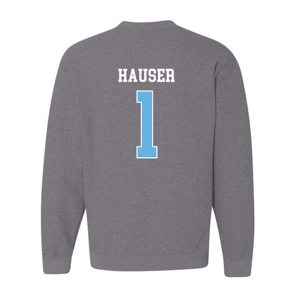 Maine - NCAA Baseball : Rex Hauser - Classic Fashion Shersey Crewneck Sweatshirt-1