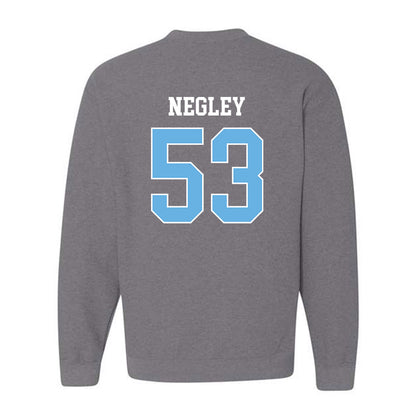 Maine - NCAA Football : Jace Negley - Classic Fashion Shersey Crewneck Sweatshirt-1