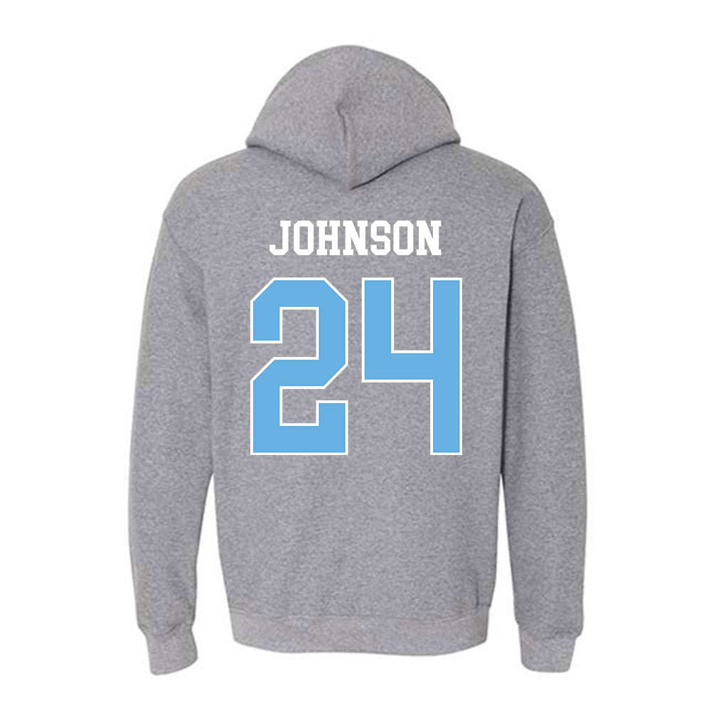 Maine - NCAA Women's Soccer : Grace Johnson - Classic Fashion Shersey Hooded Sweatshirt-1