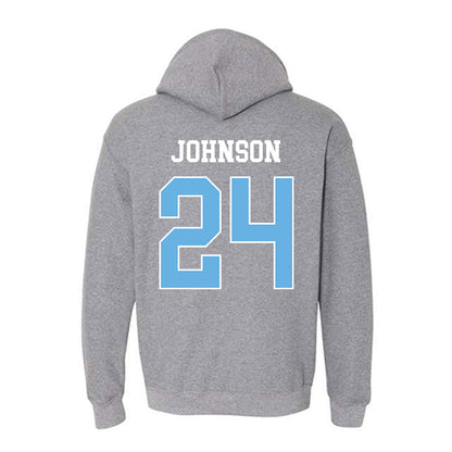 Maine - NCAA Women's Soccer : Grace Johnson - Classic Fashion Shersey Hooded Sweatshirt-1
