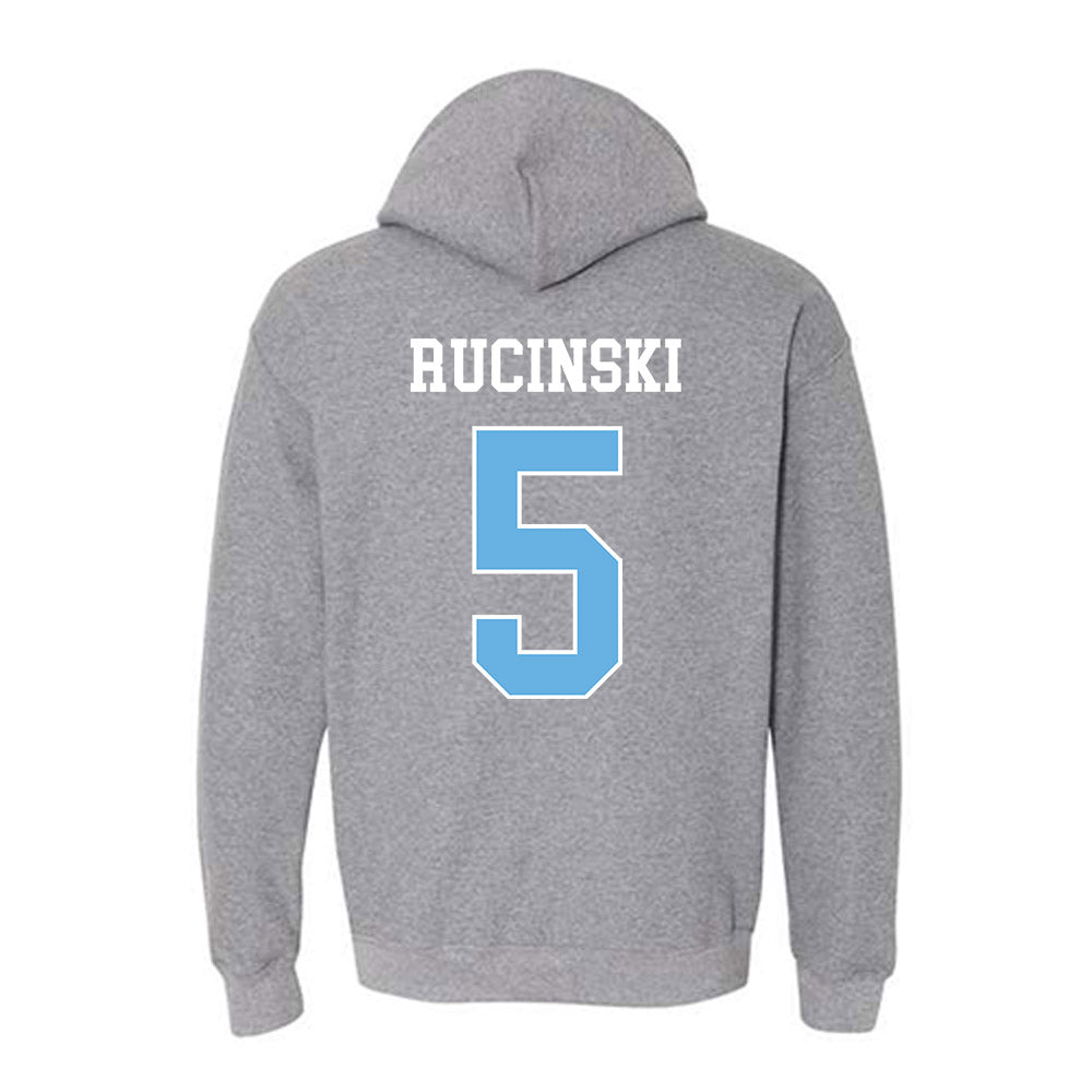 Maine - NCAA Women's Ice Hockey : Lulu Rucinski - Classic Fashion Shersey Hooded Sweatshirt-1