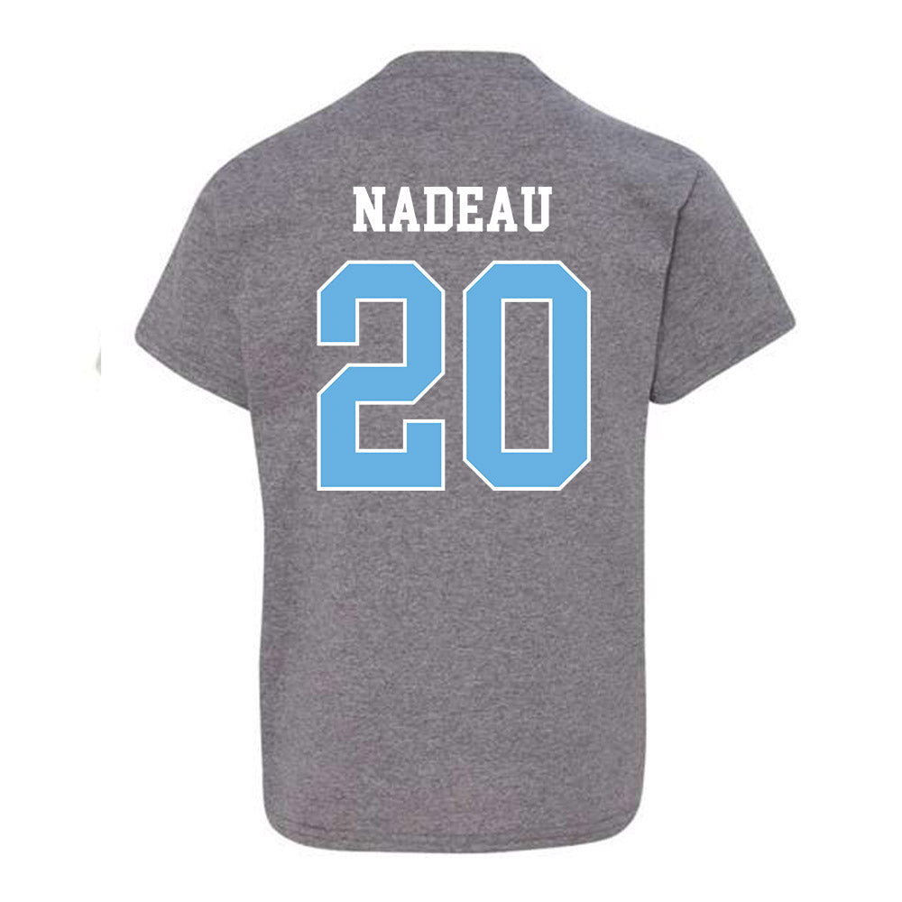 Maine - NCAA Men's Ice Hockey : Joshua Nadeau - Classic Fashion Shersey Youth T-Shirt