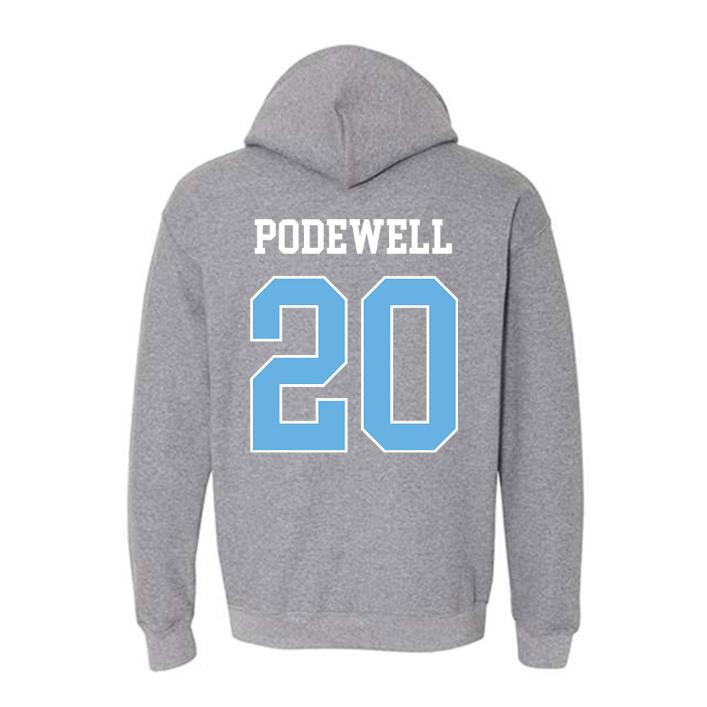 Maine - NCAA Women's Ice Hockey : Mackenzie Podewell - Classic Fashion Shersey Hooded Sweatshirt-1