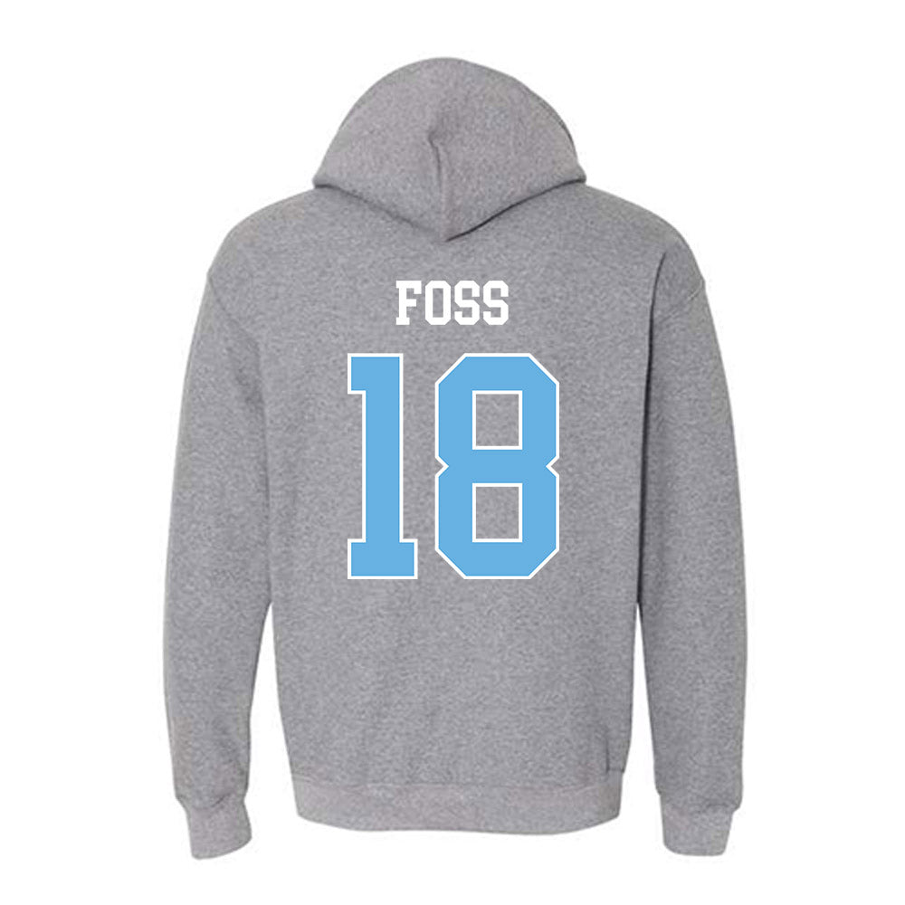 Maine - NCAA Women's Ice Hockey : Frederikke Foss - Classic Fashion Shersey Hooded Sweatshirt-1