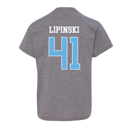 Maine - NCAA Men's Ice Hockey : JADEN LIPINSKI - Classic Fashion Shersey Youth T-Shirt-1