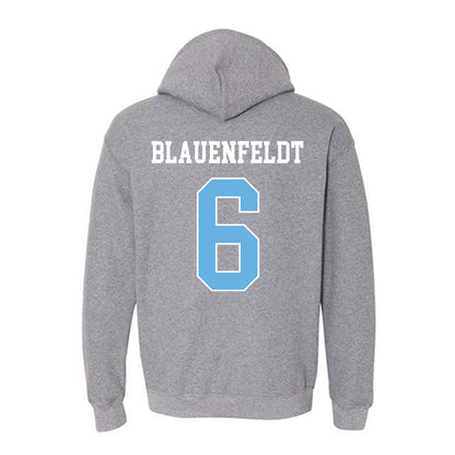 Maine - NCAA Women's Basketball : Asta Blauenfeldt - Classic Fashion Shersey Hooded Sweatshirt-1