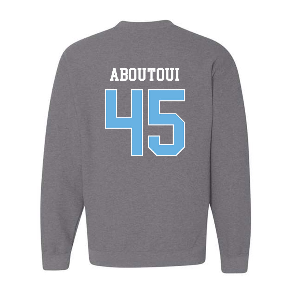 Maine - NCAA Football : Omar Aboutoui - Classic Fashion Shersey Crewneck Sweatshirt-1