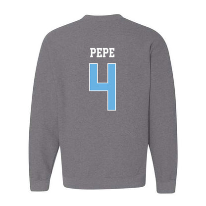 Maine - NCAA Baseball : Nic Pepe - Classic Fashion Shersey Crewneck Sweatshirt-1