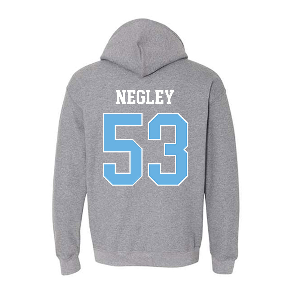 Maine - NCAA Football : Jace Negley - Classic Fashion Shersey Hooded Sweatshirt-1