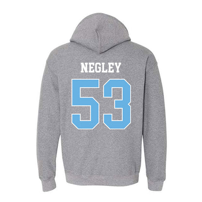 Maine - NCAA Football : Jace Negley - Classic Fashion Shersey Hooded Sweatshirt-1