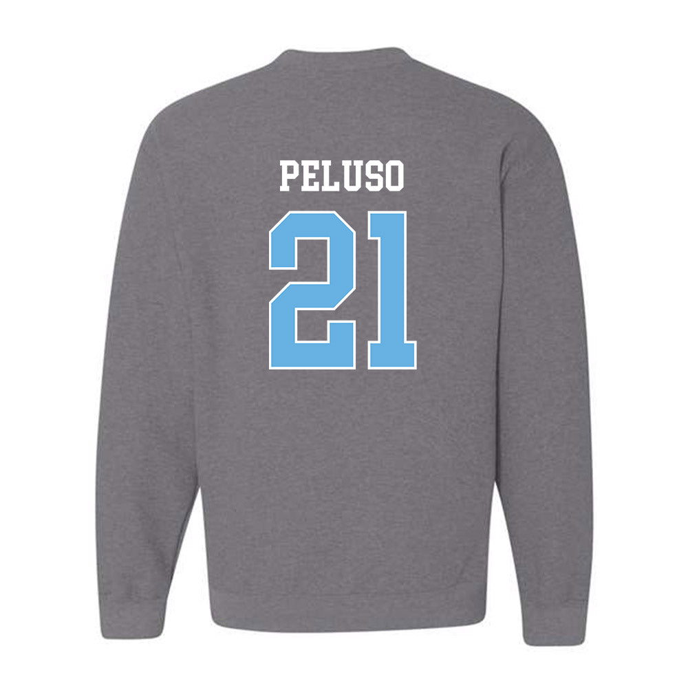 Maine - NCAA Men's Ice Hockey : NICHOLAS PELUSO - Classic Fashion Shersey Crewneck Sweatshirt-1