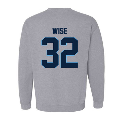 Maine - NCAA Football : Bryceson Wise - Classic Shersey Crewneck Sweatshirt-1