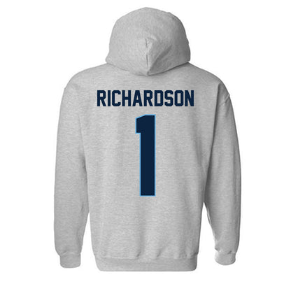 Maine - NCAA Football : Jonah Richardson - Classic Shersey Hooded Sweatshirt-1