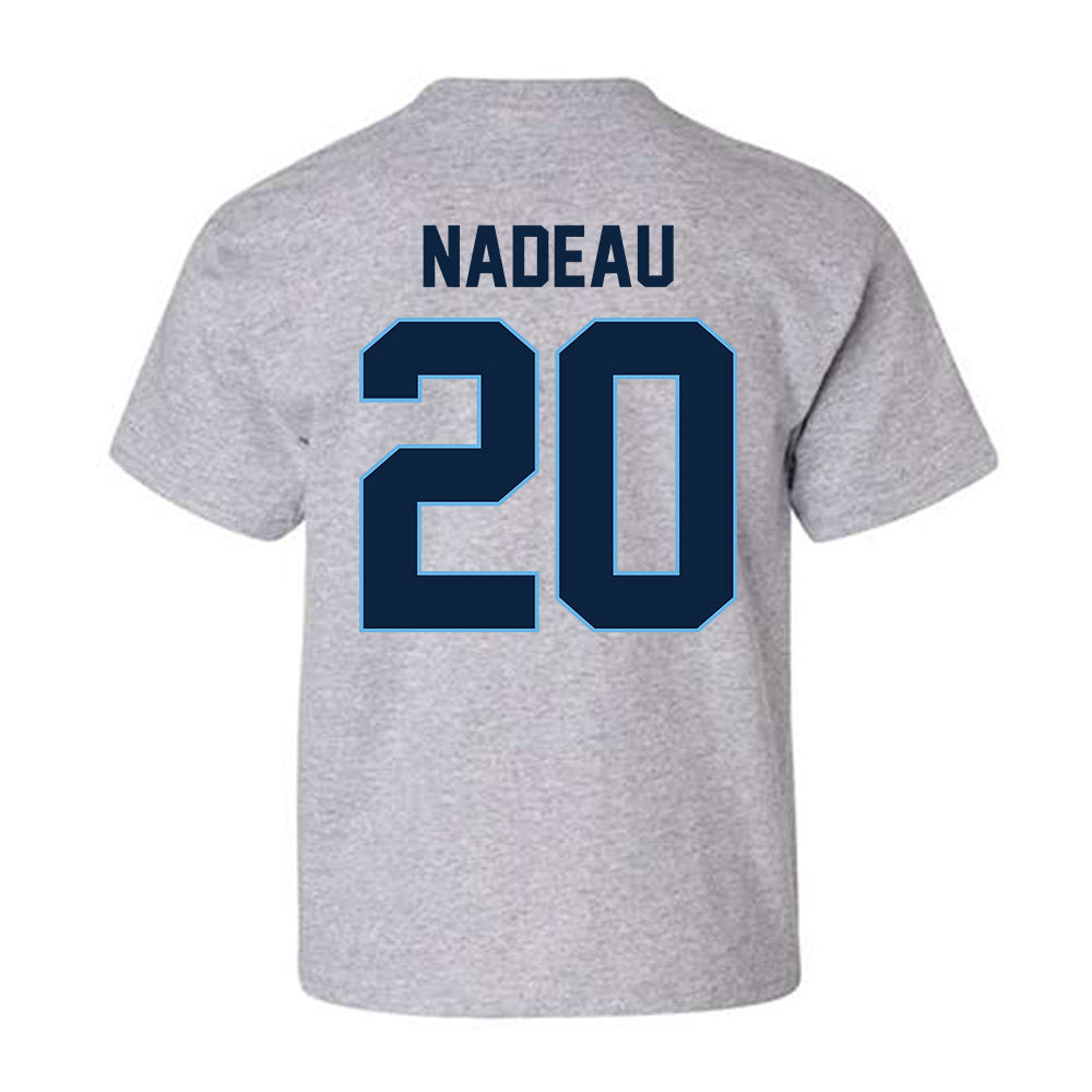 Maine - NCAA Men's Ice Hockey : Joshua Nadeau - Classic Shersey Youth T-Shirt-1