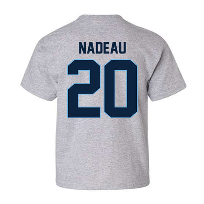 Maine - NCAA Men's Ice Hockey : Joshua Nadeau - Classic Shersey Youth T-Shirt-1