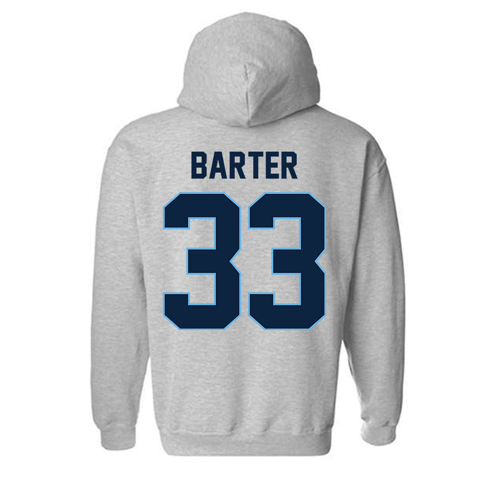 Maine - NCAA Baseball : Will Barter - Classic Shersey Hooded Sweatshirt-1