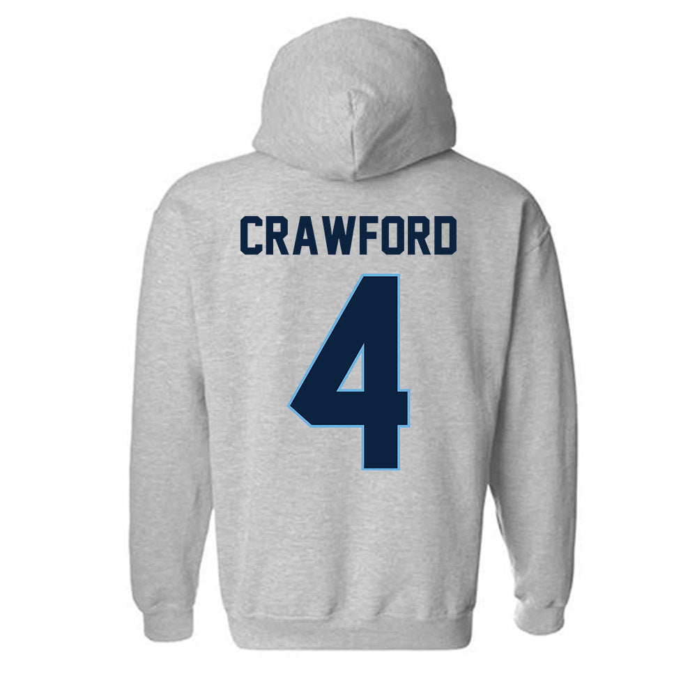 Maine - NCAA Men's Basketball : Caleb Crawford - Classic Shersey Hooded Sweatshirt-1