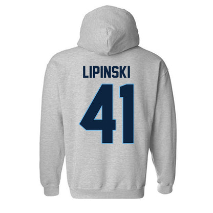 Maine - NCAA Men's Ice Hockey : JADEN LIPINSKI - Classic Shersey Hooded Sweatshirt-1