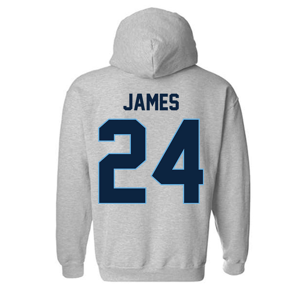 Maine - NCAA Men's Ice Hockey : Brock James - Classic Shersey Hooded Sweatshirt-1