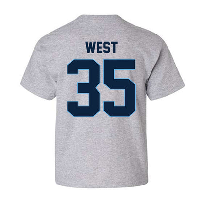 Maine - NCAA Football : Austin West - Classic Shersey Youth T-Shirt-1