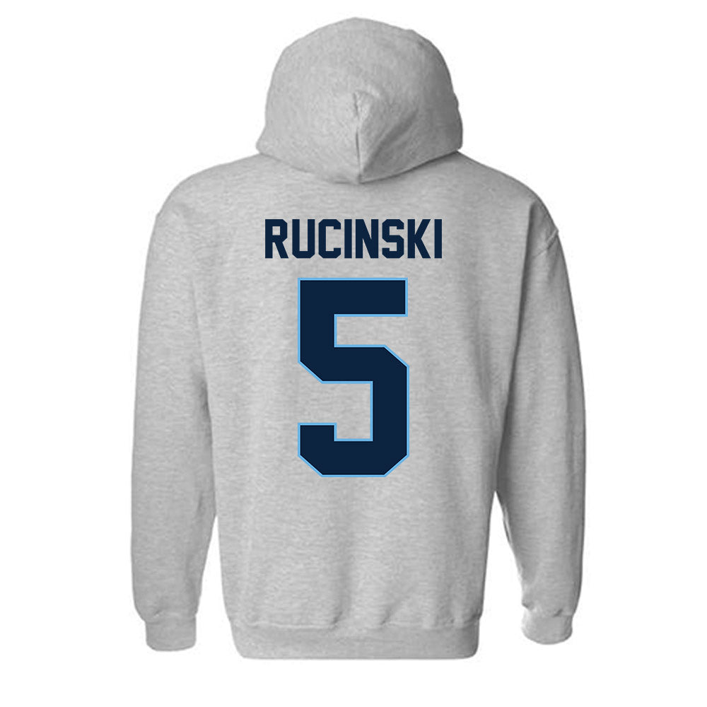 Maine - NCAA Women's Ice Hockey : Lulu Rucinski - Classic Shersey Hooded Sweatshirt-1