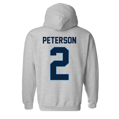 Maine - NCAA Men's Ice Hockey : Lukas Peterson - Classic Shersey Hooded Sweatshirt-1