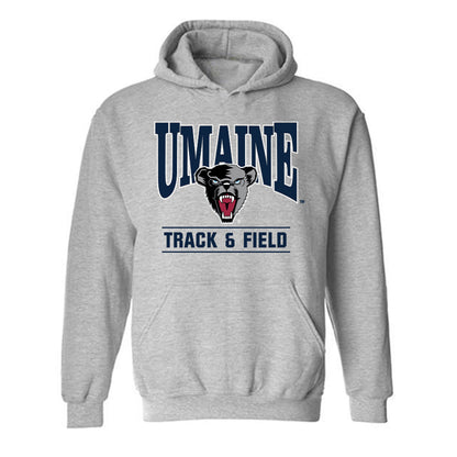 Maine - NCAA Men's Track & Field : Will Rush - Classic Shersey Hooded Sweatshirt-0