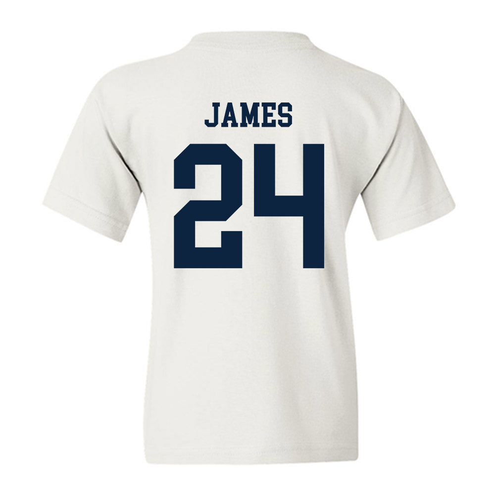 Maine - NCAA Men's Ice Hockey : Brock James - Classic Fashion Shersey Youth T-Shirt-1