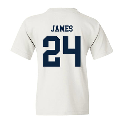 Maine - NCAA Men's Ice Hockey : Brock James - Classic Fashion Shersey Youth T-Shirt-1