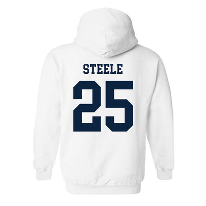 Maine - NCAA Men's Basketball : Keelan Steele - Classic Fashion Shersey Hooded Sweatshirt