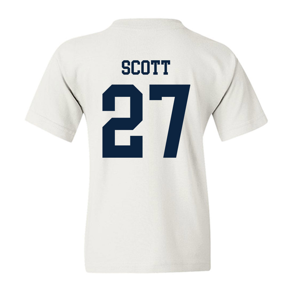 Maine - NCAA Men's Ice Hockey : Max Scott - Classic Fashion Shersey Youth T-Shirt-1