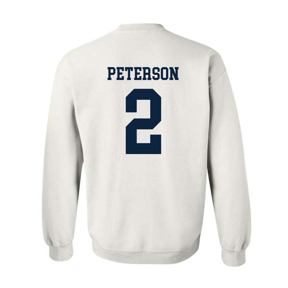 Maine - NCAA Men's Ice Hockey : Lukas Peterson - Classic Fashion Shersey Crewneck Sweatshirt-1