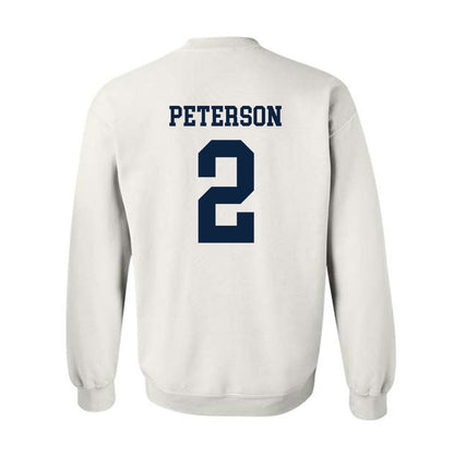 Maine - NCAA Men's Ice Hockey : Lukas Peterson - Classic Fashion Shersey Crewneck Sweatshirt-1
