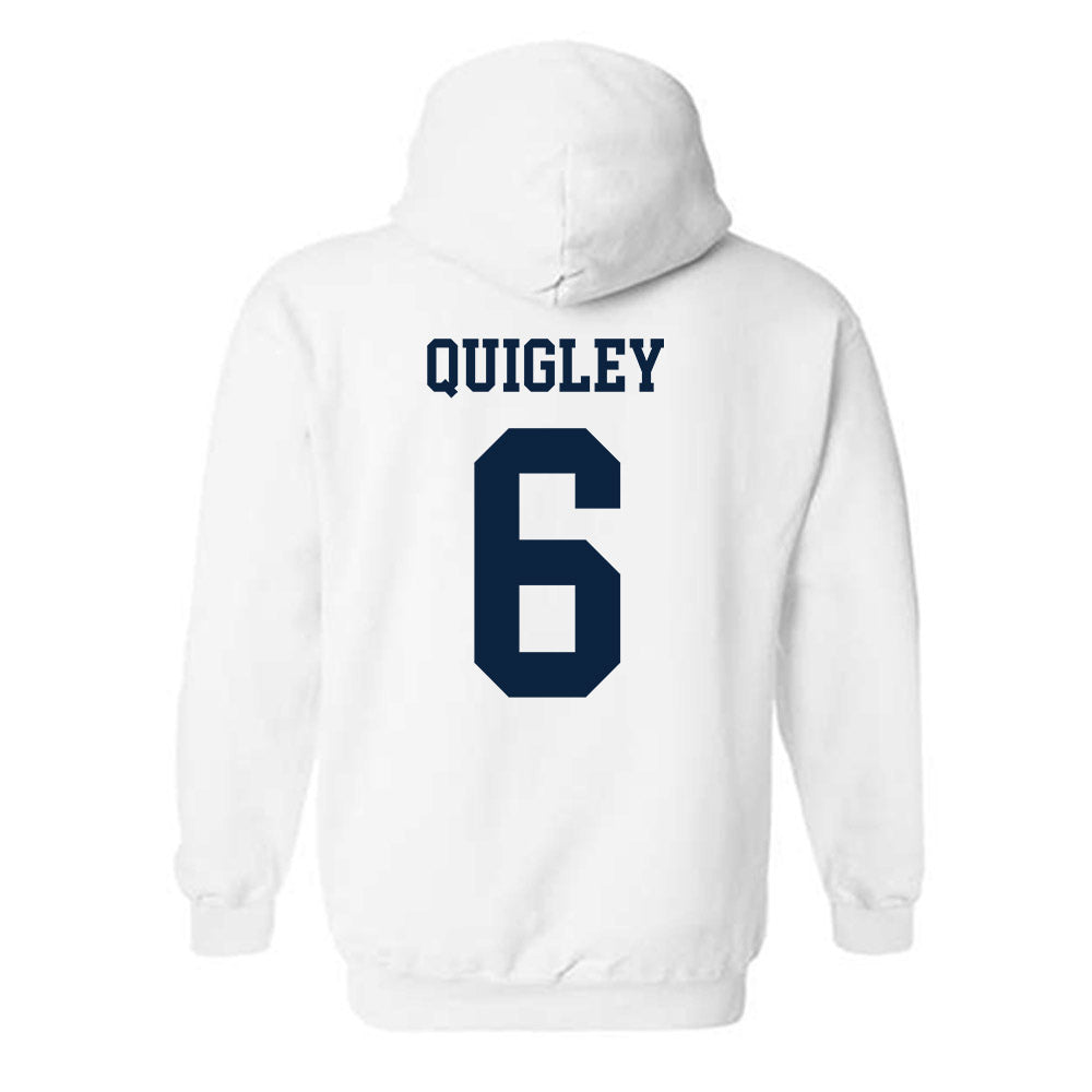Maine - NCAA Baseball : Jack Quigley - Classic Fashion Shersey Hooded Sweatshirt-1