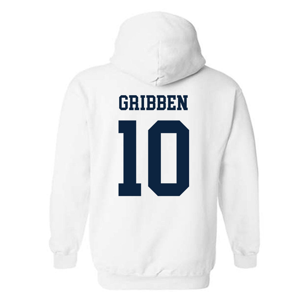 Maine - NCAA Men's Basketball : Killian Gribben - Classic Fashion Shersey Hooded Sweatshirt-1