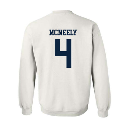 Maine - NCAA Football : Malik McNeely - Classic Fashion Shersey Crewneck Sweatshirt-1