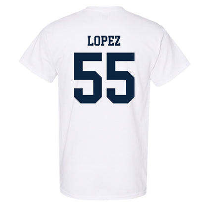 Maine - NCAA Football : Nathan Lopez - Classic Fashion Shersey T-Shirt-1