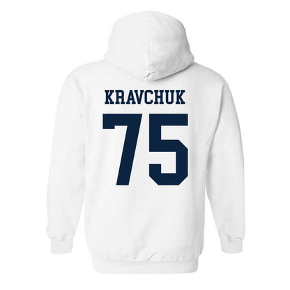 Maine - NCAA Football : Anton Kravchuk - Classic Fashion Shersey Hooded Sweatshirt-1