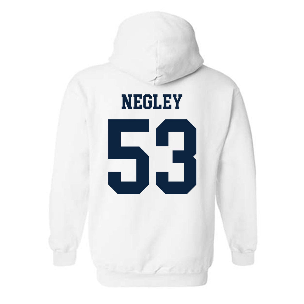 Maine - NCAA Football : Jace Negley - Classic Fashion Shersey Hooded Sweatshirt-1