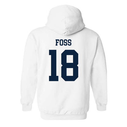 Maine - NCAA Women's Ice Hockey : Frederikke Foss - Classic Fashion Shersey Hooded Sweatshirt-1