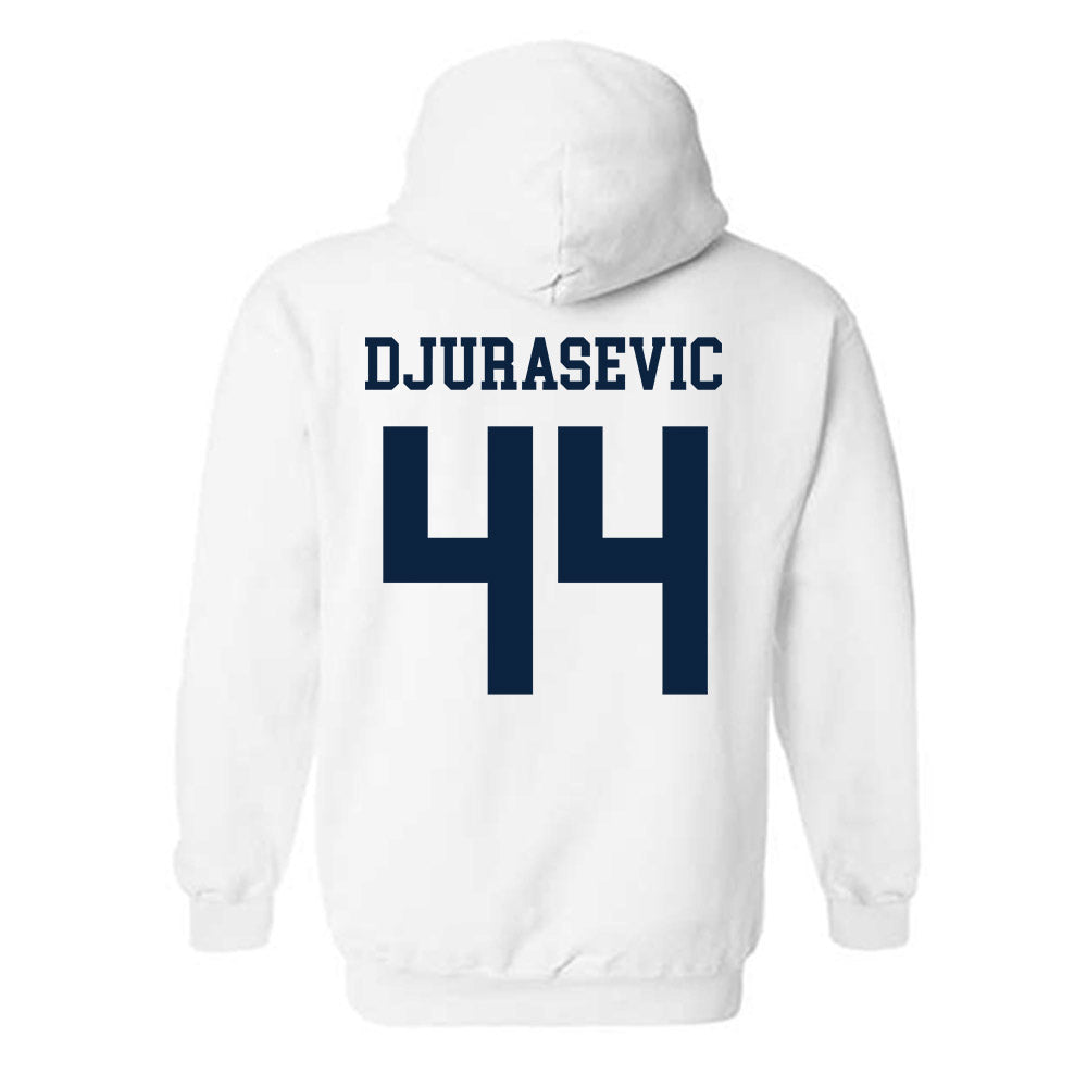 Maine - NCAA Men's Ice Hockey : Frank Djurasevic - Classic Fashion Shersey Hooded Sweatshirt-1