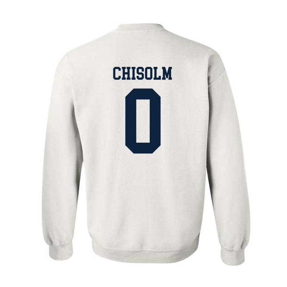 Maine - NCAA Football : Takai Chisolm - Classic Fashion Shersey Crewneck Sweatshirt-1