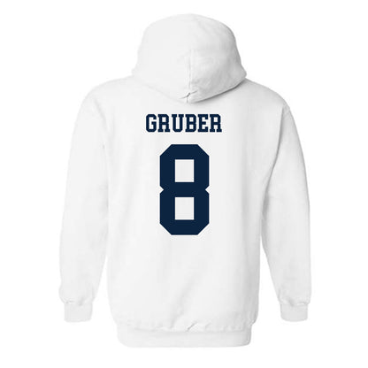 Maine - NCAA Women's Basketball : Lizzy Gruber - Classic Fashion Shersey Hooded Sweatshirt-1