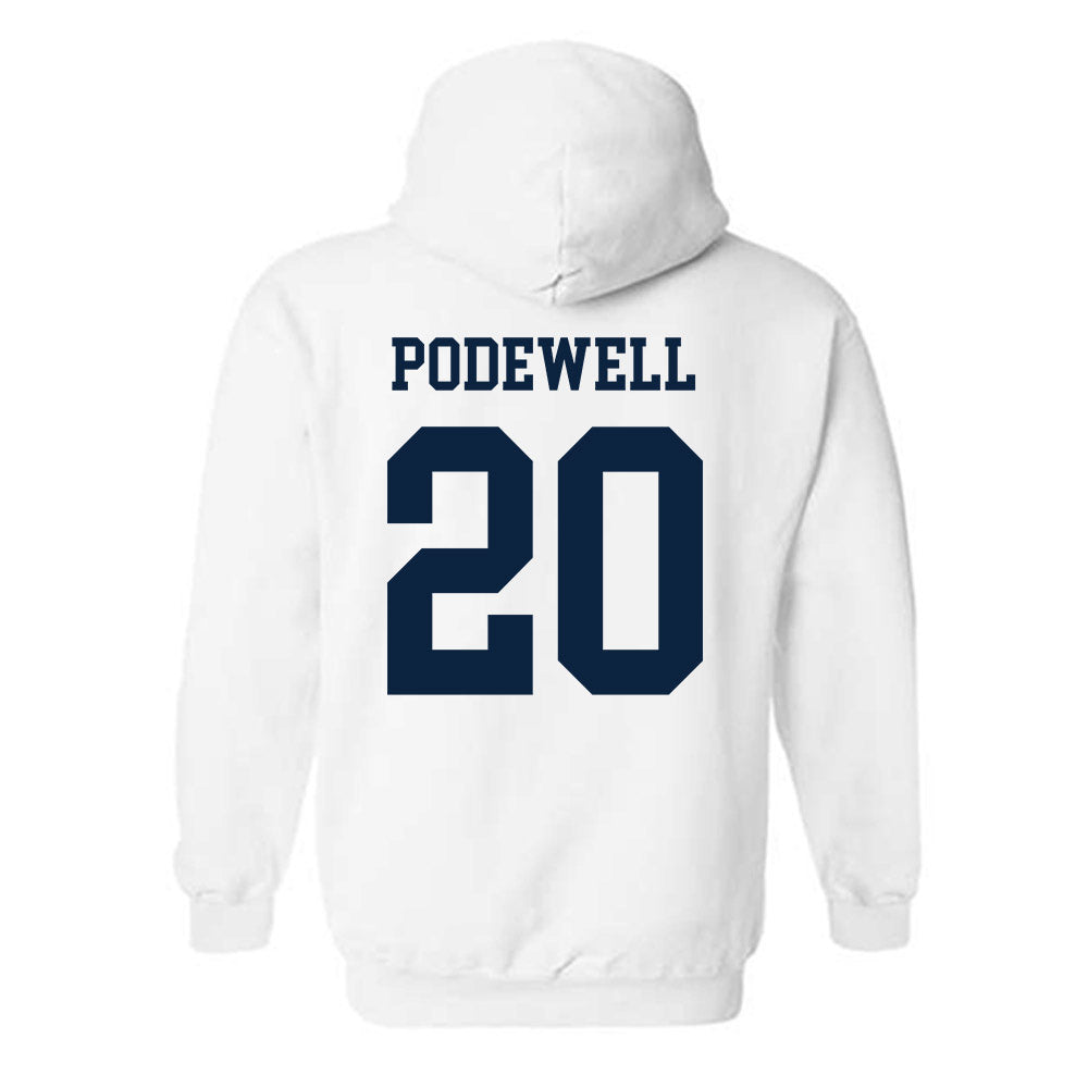 Maine - NCAA Women's Ice Hockey : Mackenzie Podewell - Classic Fashion Shersey Hooded Sweatshirt-1