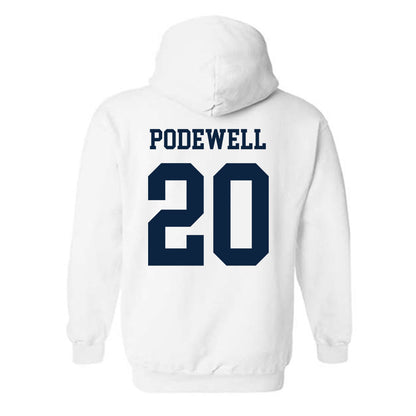 Maine - NCAA Women's Ice Hockey : Mackenzie Podewell - Classic Fashion Shersey Hooded Sweatshirt-1