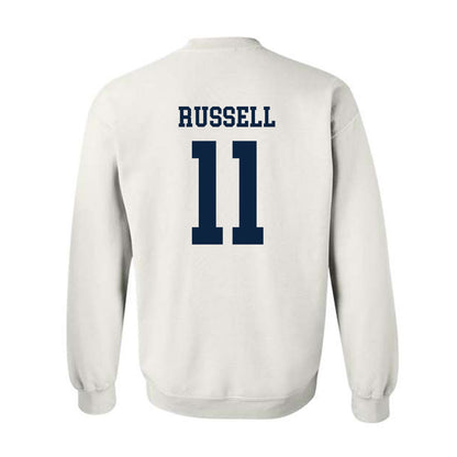 Maine - NCAA Men's Ice Hockey : Charlie Russell - Classic Fashion Shersey Crewneck Sweatshirt