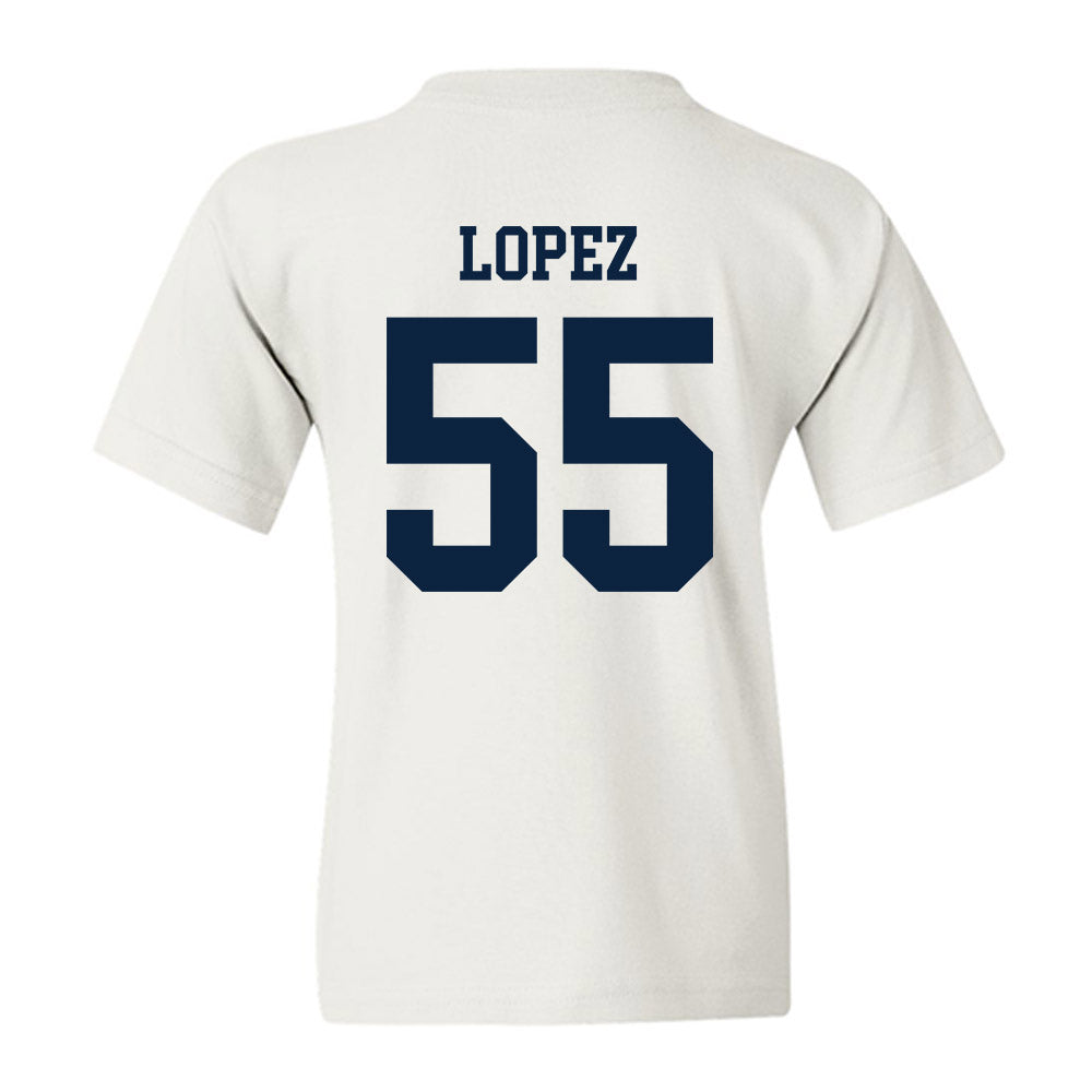Maine - NCAA Football : Nathan Lopez - Classic Fashion Shersey Youth T-Shirt-1