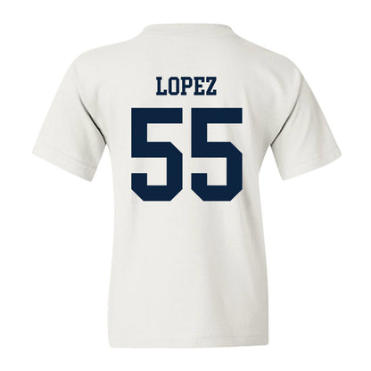 Maine - NCAA Football : Nathan Lopez - Classic Fashion Shersey Youth T-Shirt-1