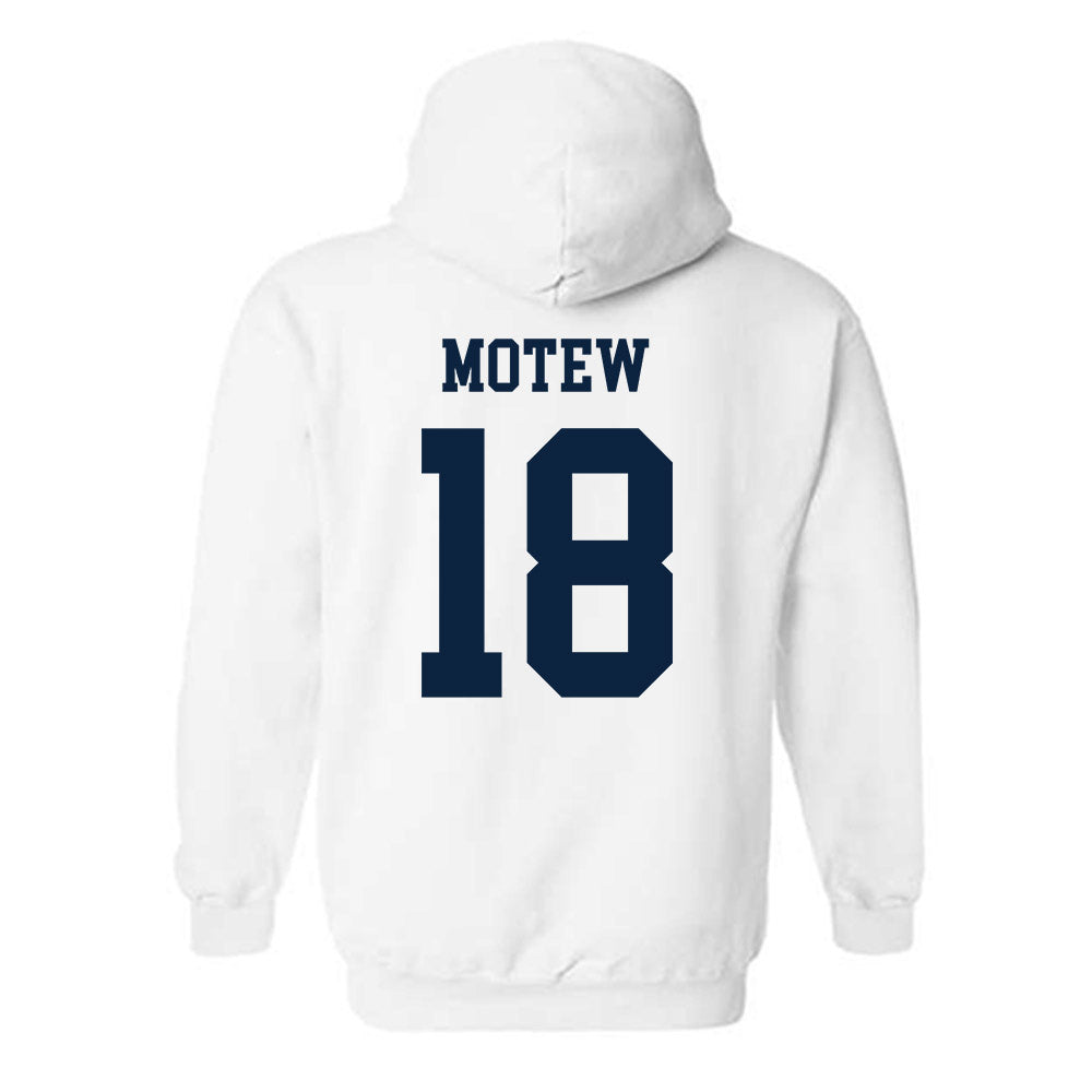 Maine - NCAA Men's Ice Hockey : Simon Motew - Classic Fashion Shersey Hooded Sweatshirt-1